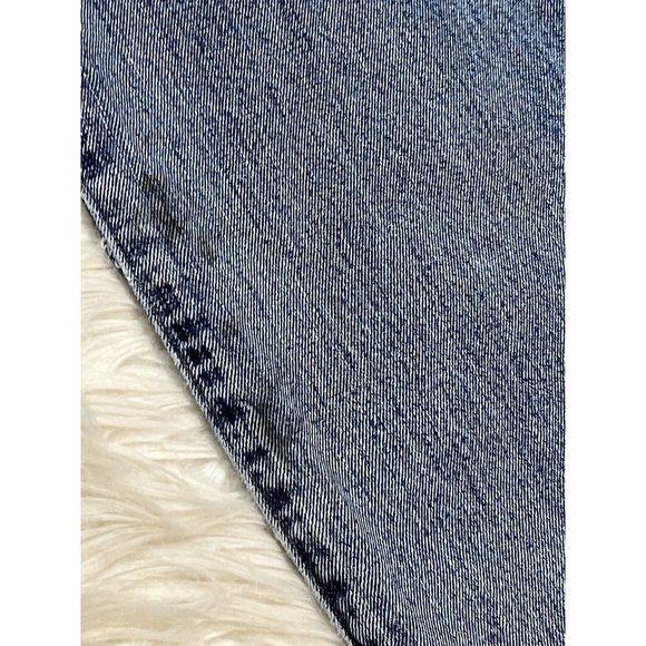 Levis 501 Men Light Med Wash Blue Denim Grunge Work Pant Regular Fit Jean 34x30 - Picture 10 of 16